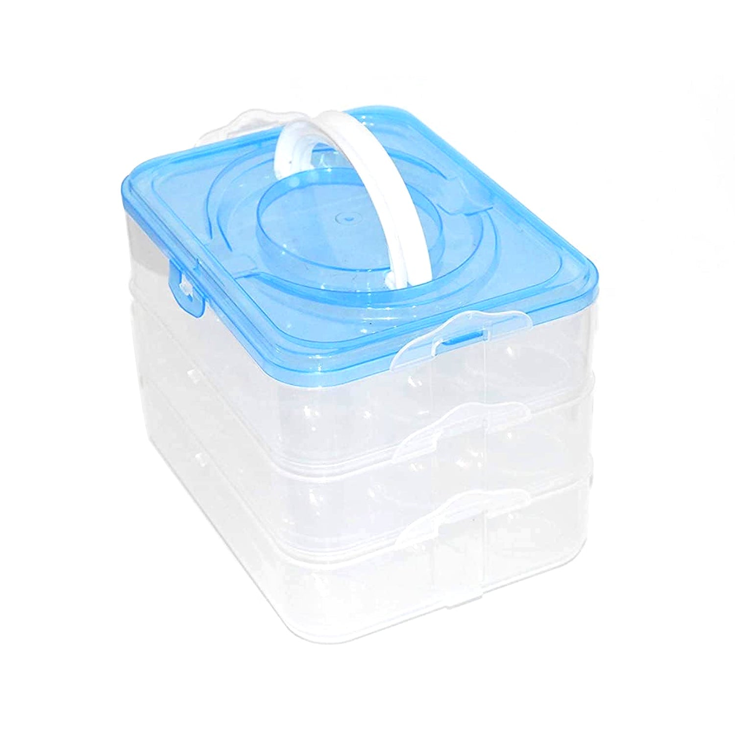 3-Layer Plastic Refrigerator Egg Storage Box (36 Grid) 3-Layer Plastic Refrigerator Egg Storage Box (36 Grid)